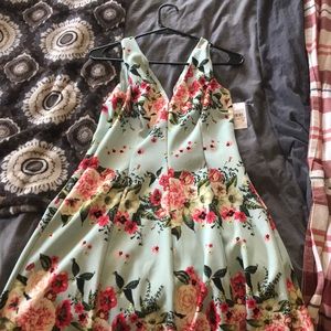 Adorable floral sun dress